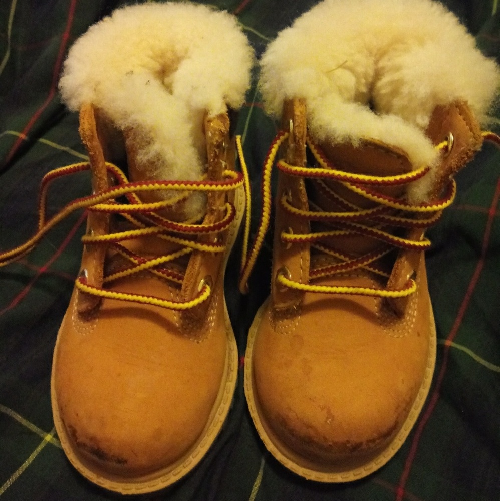 Kids Timberland Boots Size 5.5